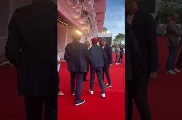 Bobi wine Red carpet walk in Italy