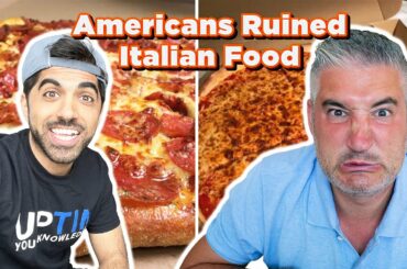 Italian Chef Reacts to American Ruined Italian Food Controversal Video