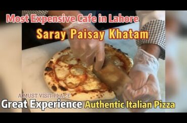 Most Expensive Cafe in Lahore | Cosa Nostra #food #lahore #italy