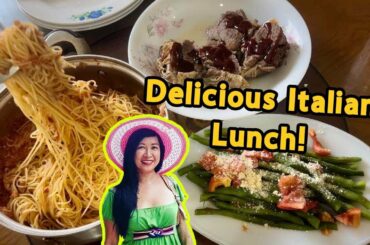 Preparing Italian Lunch Revealing my Favorite Brands of Ingredients in Cooking as Requested