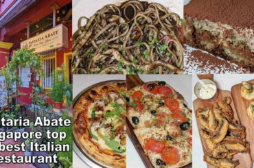 Singapore best Italian restaurant - Pastaria Abate