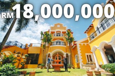 House Tour 81: RM18Million Spanish, Moorish Style Mansion with Courtyard | Royal Italian Interior