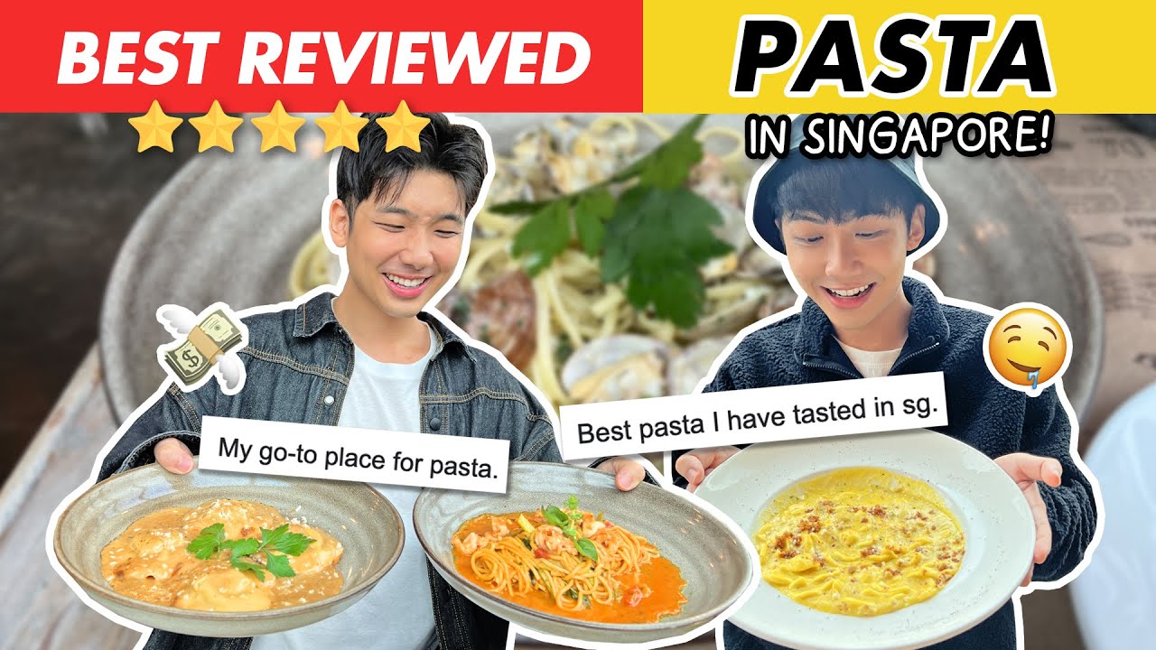 BEST REVIEWED PASTA IN SINGAPORE!! IS IT GOOD?? BEST REVIEWED PASTA IN SINGAPORE!! IS IT GOOD??