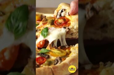 Vegetarian Pizza featuring Constellation tomatoes #shorts