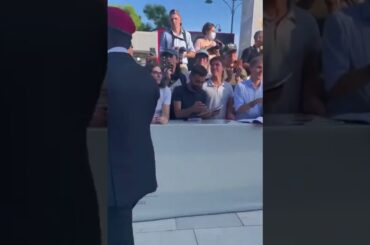 Bobi Wine at World Film festival in Venice Italy