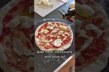 QUICK Recipe How To Make Delicious Classic Italian Pizza Basic #shorts #food #foodie #pizza #italian