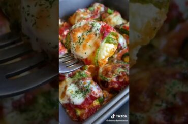 Food Recommendation Italian Zucchini Rolls