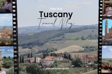 ITALY TRAVEL VLOG: Wine tasting in Tuscany + Siena, Pisa & Florence