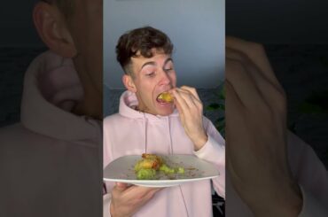 SHRIMPS IN KATAIFI PASTRY #shorts