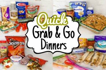 5 Grab & GO Dinners | Super EASY Weeknight Meals | Julia Pacheco