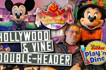 Hollywood & Vine Character Buffets Return to Disney World - EPIC DOUBLE REVIEW