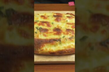 Garlic Butter Bread with Cheese | Cake Recipe from #peachyoven #breakfast #soyummy #shorts