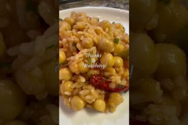 Rice and Chickpeas #italiancooking #italianfood#italianrecipes#risoececi #short