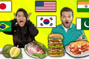 Eating Food Around  The World | Weirdest Food Ever | Hungry Birds