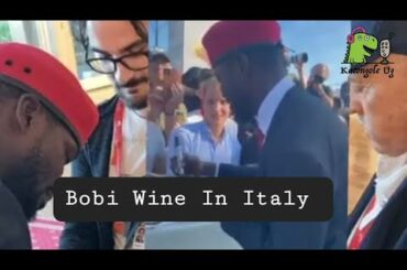 Bobi Wine Italy bamwanirizza nga mukungu bu slay queen bannaye
