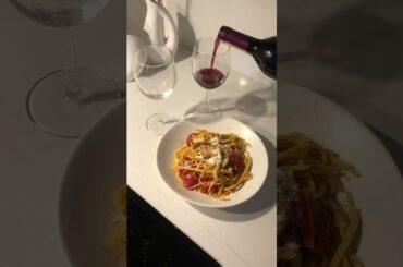 Pasta with Cherry Tomato and Wine #shors #pasta #food #spaghetti #italianfood #satisfying #asmr