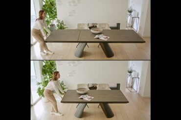 The Apian Extension Dining Table Made in Italy by Calligaris