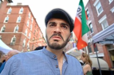 TAKING CARLO TO AN AMERICAN "ITALIAN FEAST" IN THE NORTH END! (PART 2)