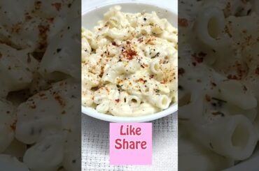 White sauce pasta||cheese pasta#pastarecipe #white pasta recipe...@Cooking With Zahira