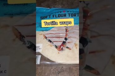 Tortilla #wrap #food  of #italy #shorts #asmr #mukbang