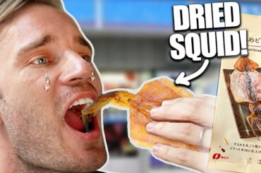 I try EVERY Japanese Snack..(Collab with @PewDiePie )