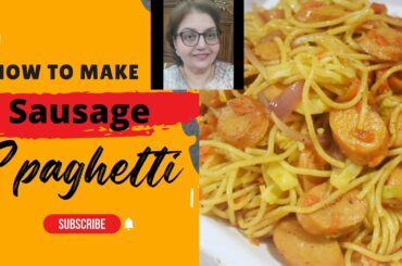 Sausage Spaghetti Recipe | Italian Sausage Spaghetti