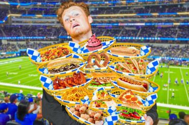 I Ate EVERYTHING At An NFL GAME!