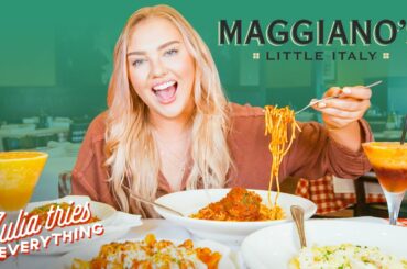 Trying 31 Of The Most Popular Menu Items At Maggiano's | Delish