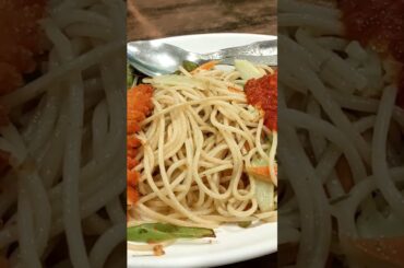 Italian noodle (chicken spaghetti )#noodles #italianfood #sphagetti #pasta #chickenpasta #bts