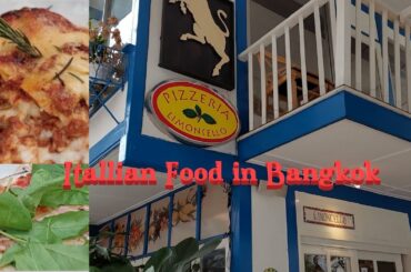 Sukhumvit Soi 11. Pizzaria Limoncello. Good Italian Food in Bangkok.