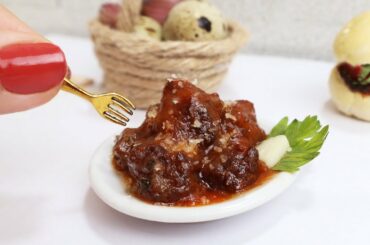 The Taste Of This Miniature Italian Meatball Is Amazing | Italian Food Recipe With Special Sauce