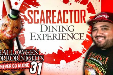 Scareactor Dining Experience 2022 Review! Halloween Horror Nights 2022! Is It Worth It? HHN Orlando!