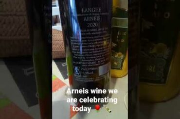 Arneis wine from Langhe Italia #arneislanghe #italianwine  #celebrate  #italy