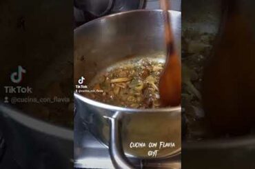 Risotto ai funghi #shorts #shortsyoutube #shortsvideo #rice #recipe #italian #italianfood #fyp