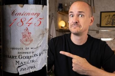 177 YEARS OLD! Drinking the OLDEST WINE ever.