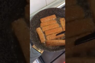 Bastoncini di Fish #italianfood #asmr #shorts #food #yummy