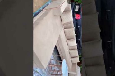 Italian designer L shape living room sofa Direct from my workshop