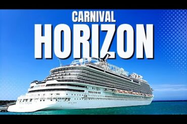 Carnival Horizon Full Ship Tour - Deck to Deck 2022