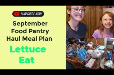 Free Food Blessing Box 9/22 With Meal Plan #food #free #dinner