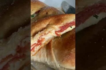 Lunchtime calzone! #calzone #calzonepizza #pizza #italianfood #italian #food #foodie #eat #foodlover
