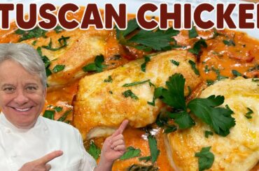 Tuscan Chicken Quick and Easy Recipe | Chef Jean-Pierre