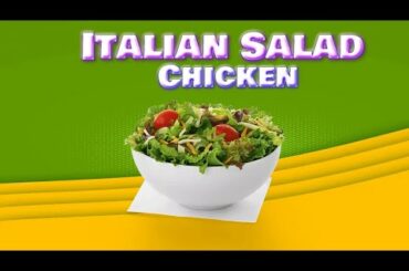How to Make Italian Chicken Salad in 2022 | italian salad dressing recipe with olive oil | ACF