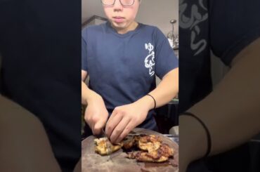 YOUR FAVORITE ASIAN's FAVORITE ASIAN MAKES CHICKEN ALFREDO #shorts #cooking #italian