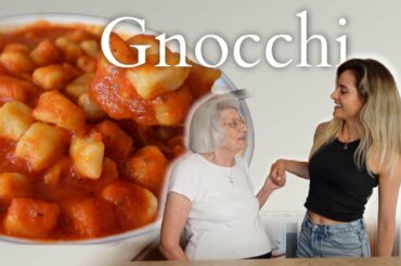 Making Gnocchi With My 90 Year Old Italian Grammy