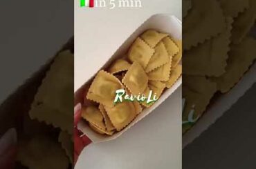 #shorts #pasta #italianfood                               5 Dkda R A V I O L I