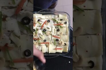 Homemade lasagne recipe #cheese #italy #italianfood #shorts #short