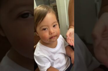 Cheeky Baby at Fancy Dinner *Made a Mess*