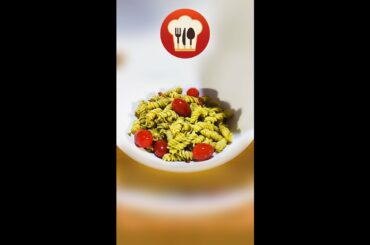 Pesto Sauce Fusilli Pasta #short