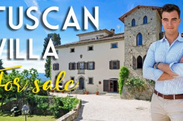 RESTORED MEDIEVAL HAMLET FOR SALE IN TUSCANY, AREZZO | ROMOLINI