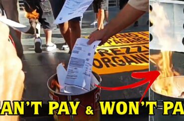 PROTEST EVERYWHERE against the increase in energy bills | Daily HOT